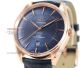 TW Factory Replica Rose Gold Omega Seamaster Blue Dial 8800 Automatic Limited Edition Watches (5)_th.jpg